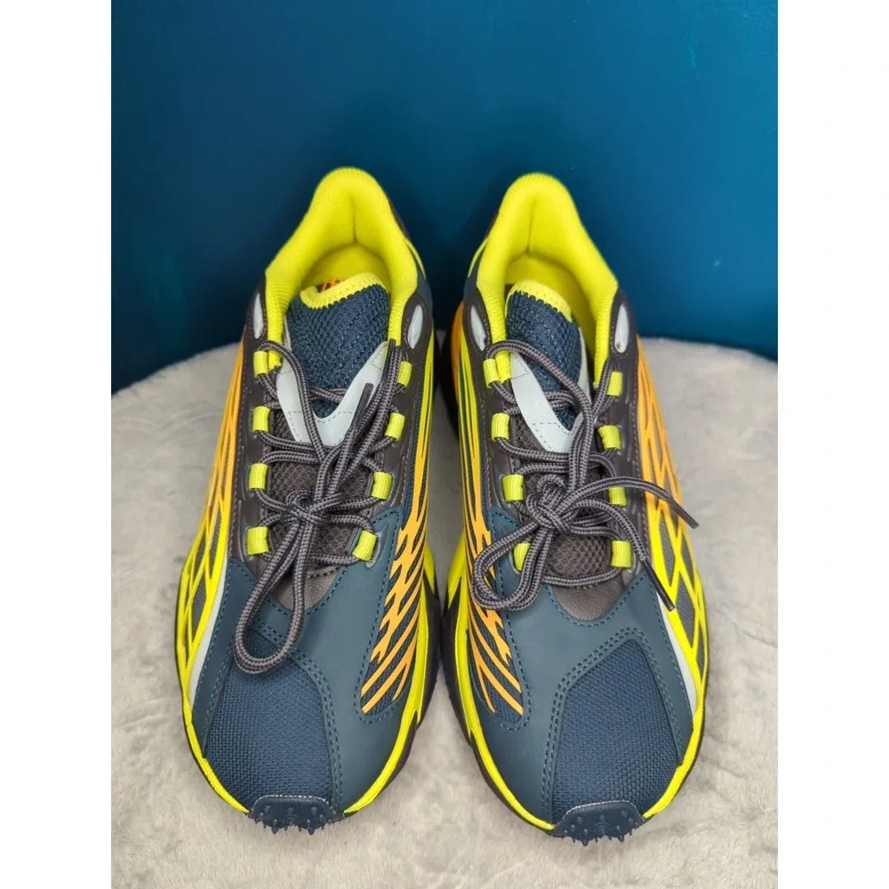 Sz.9-Men's Puma Spirex Scifi Lace Up Sneaker - Dark night/Ginger Tea/Olive Oil